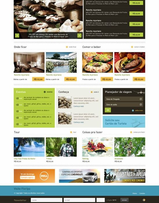 NacionalVOX cria e desenvolve novo “Visite Floripa”, site de turismo focado na Grande Florianópolis