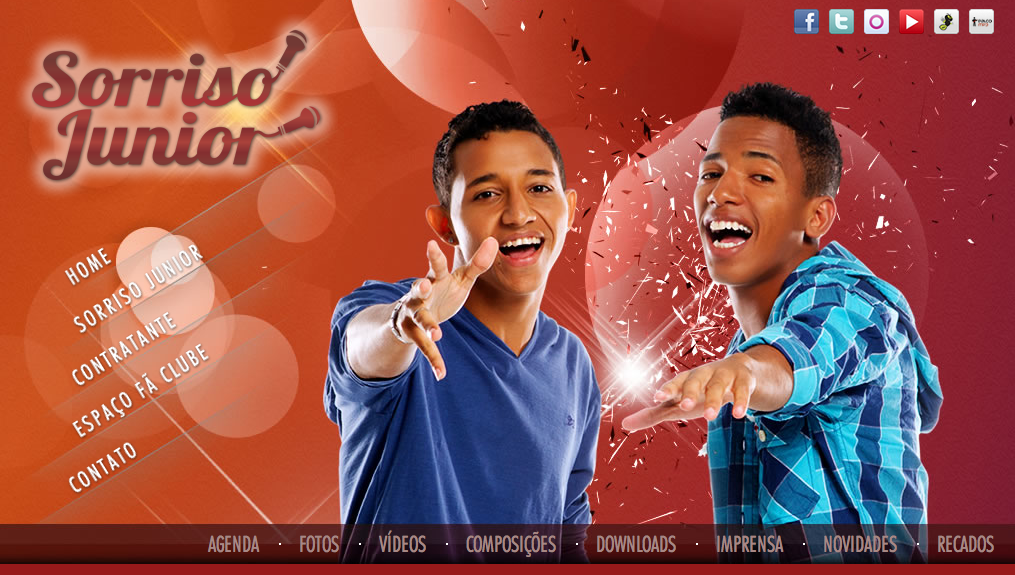 NacionalVOX cria e desenvolve novo site do Sorriso Junior