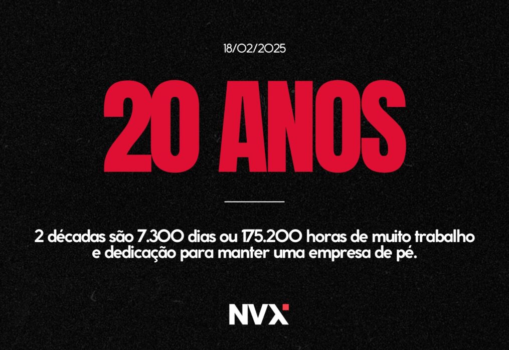 NVX 20 anos: Uma história de inovação, parceria e sucesso no digital 🚀